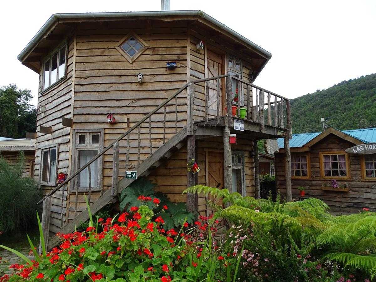 Cabanas Las Hortensias Hotel Niebla Exterior foto
