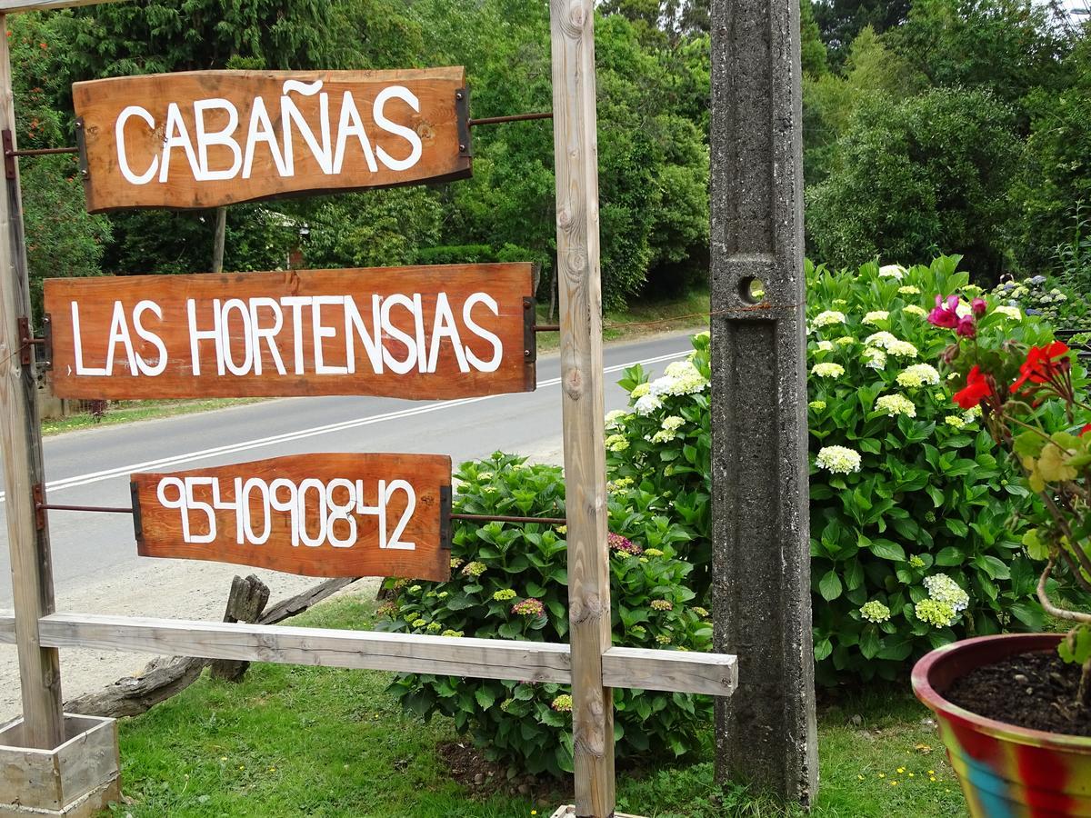 Cabanas Las Hortensias Hotel Niebla Exterior foto